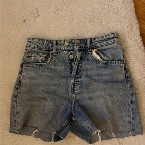 H&M Light Blue Denim Women's Shorts